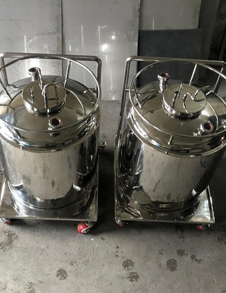 JACKETED PRESSURE VESSEL 500L